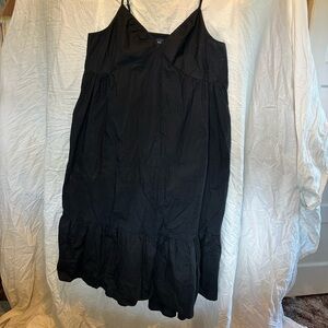 New with tags black midi dress